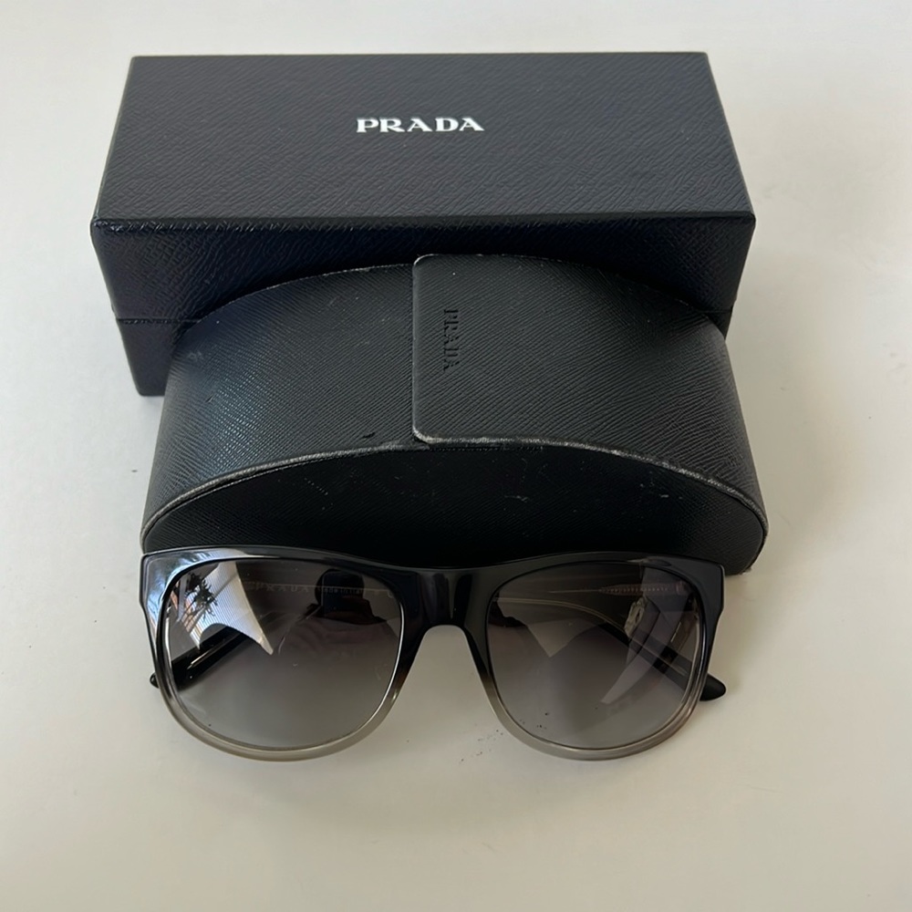 Prada Black Faded Sunglasses (authentic)